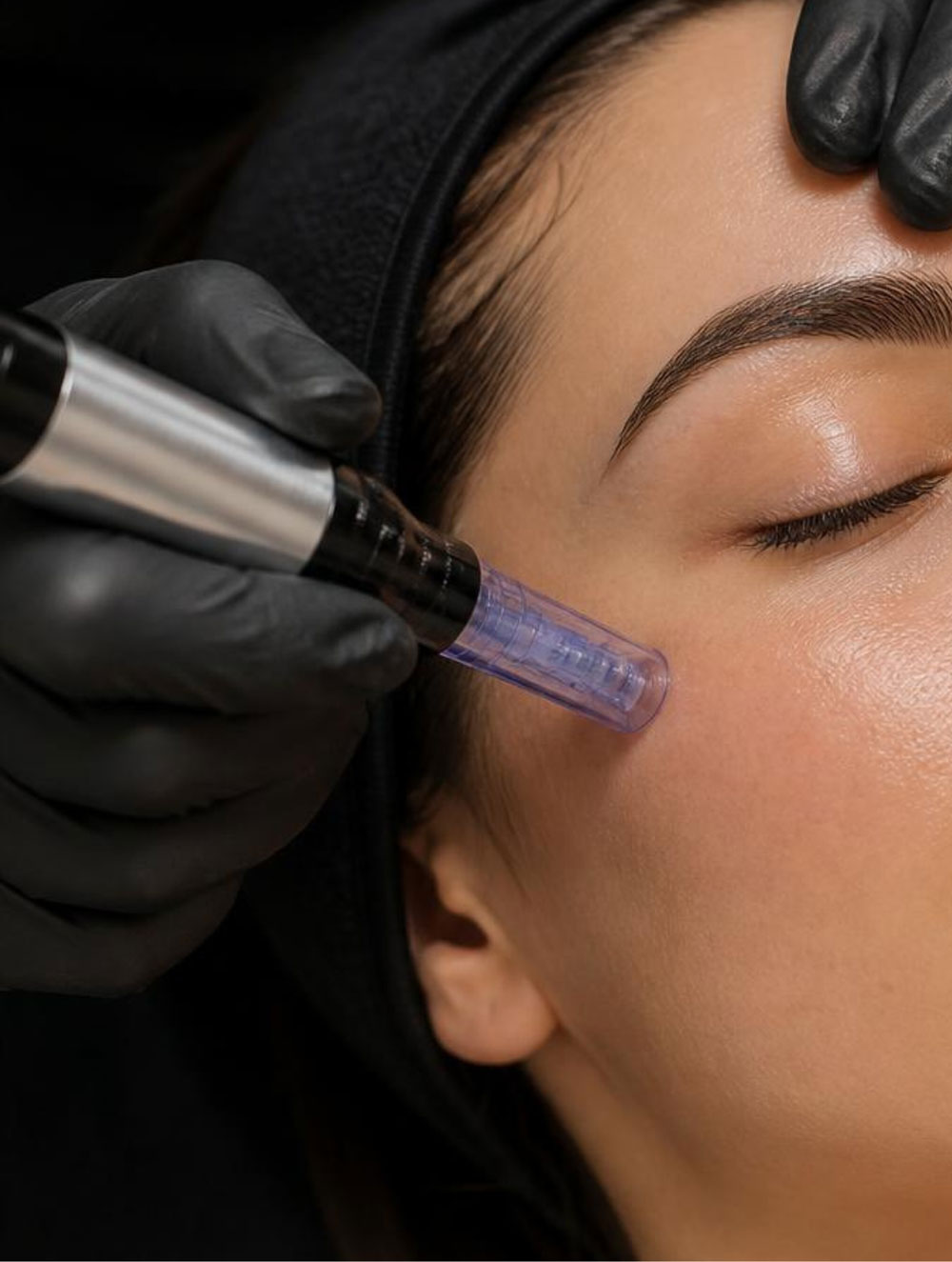 Séance microneedling au SkinLab